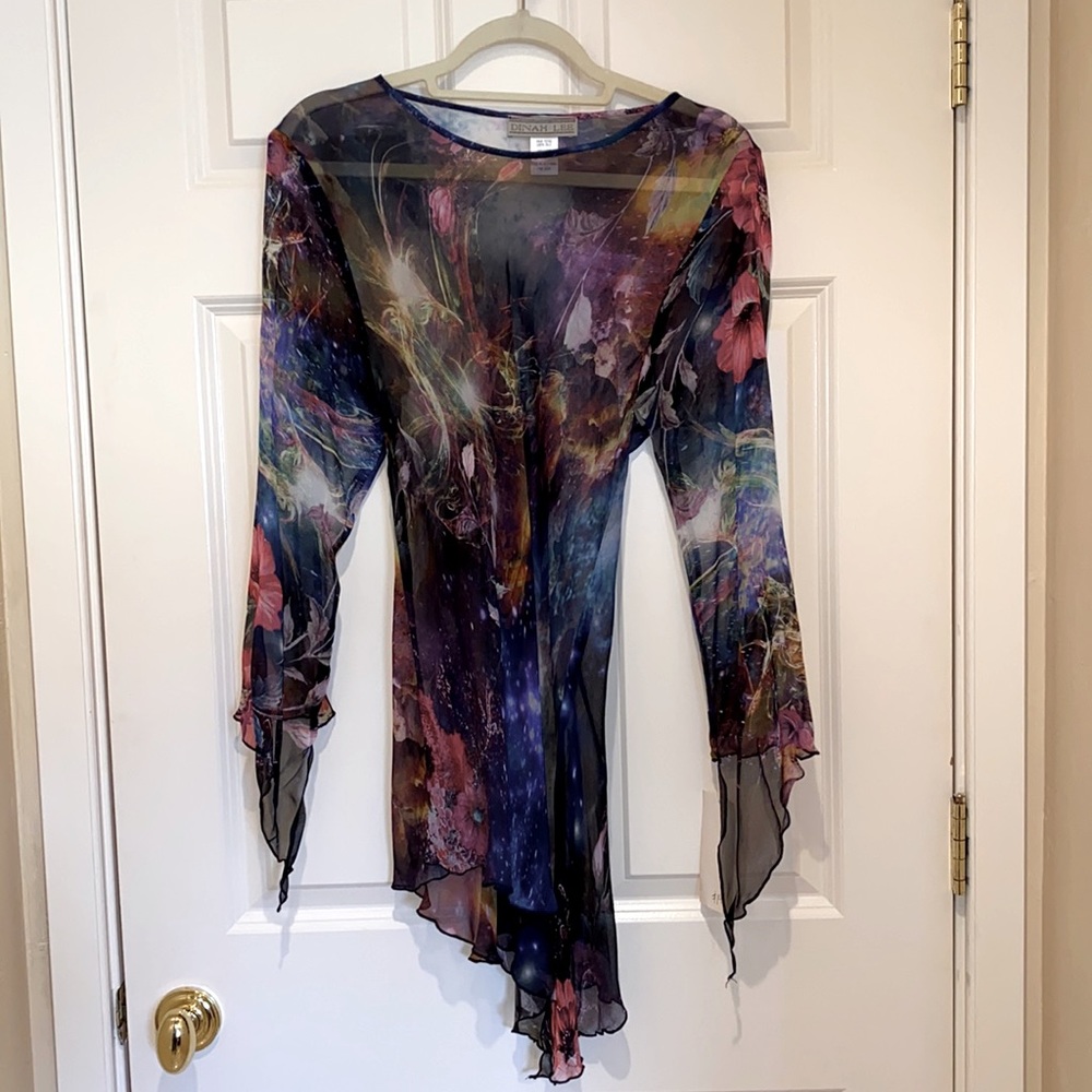 Dinah Lee silk tunicr